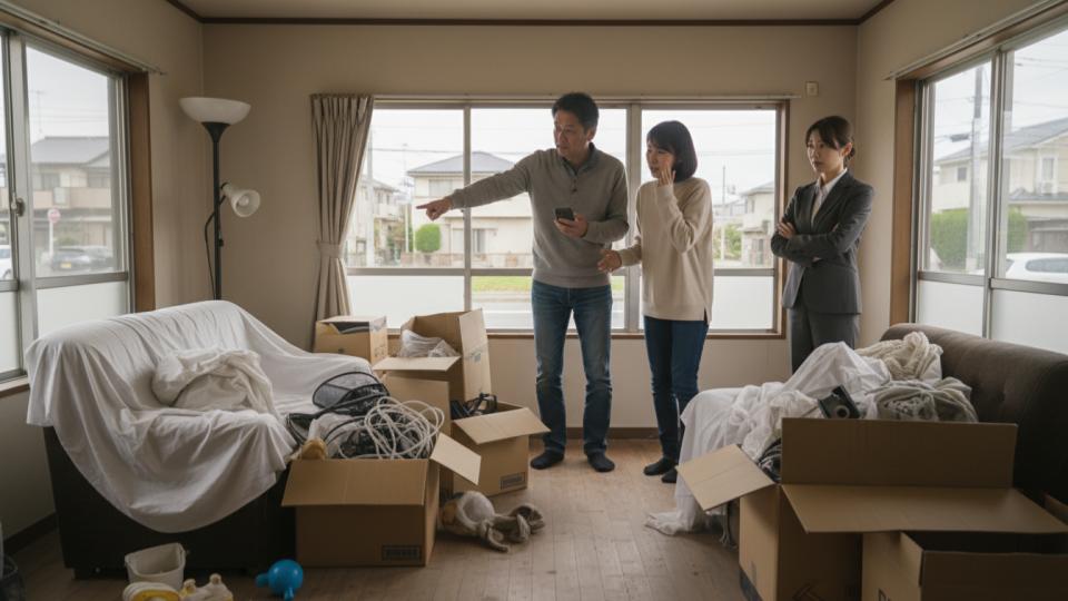 不動産売却で残置物が出てきた！どうする？円満解決のための対策を解説