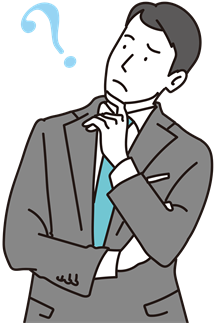 住まい探しをする男性